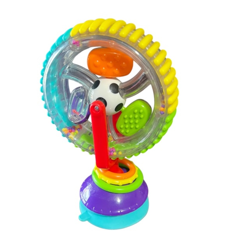 Sassy Wonder Wheel Spinning High Chair Tray Toy for ages 6+ months